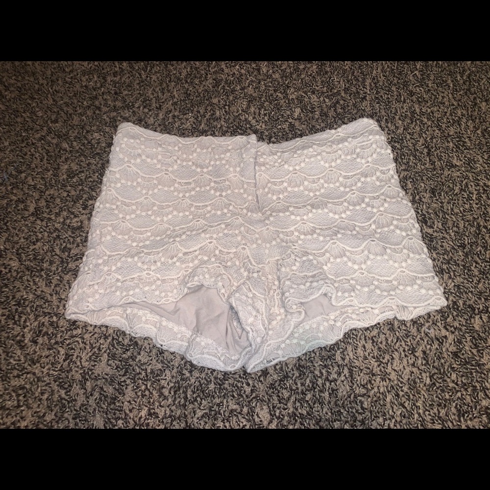 Lace shorts